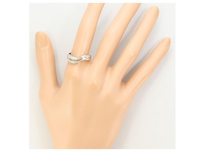 Autre Marque PT900 Platinring mit Diamant - Ansicht 7