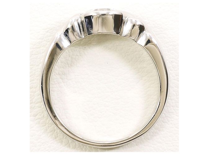 Autre Marque Platinring mit Diamant - Ansicht 3
