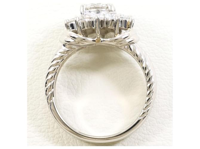Autre Marque Platin-Diamant-Ring - Ansicht 3
