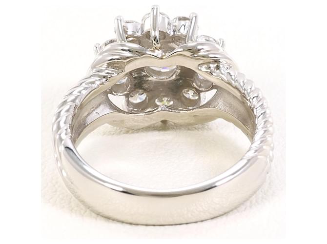 Autre Marque Platin-Diamant-Ring - Ansicht 4
