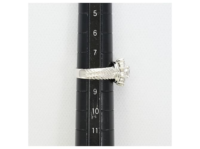 Autre Marque Platin-Diamant-Ring - Ansicht 8