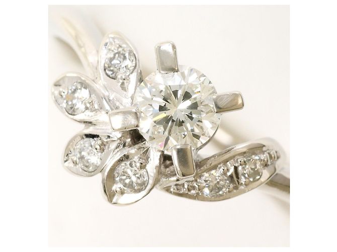 Autre Marque PT900 Platin Diamant Ring - Ansicht 2