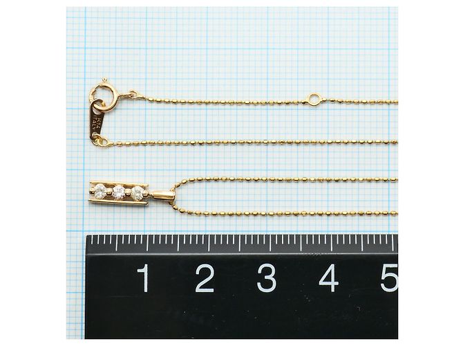 Autre Marque Collana in oro giallo 14K con diamante D'oro - vista 4