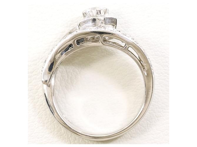 Autre Marque Platin-Diamant-Ring - Ansicht 3