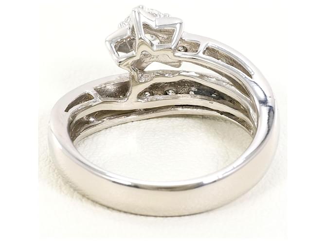 Autre Marque Platin-Diamant-Ring - Ansicht 4