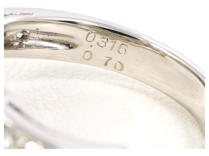 Autre Marque Platin-Diamant-Ring - Ansicht 6
