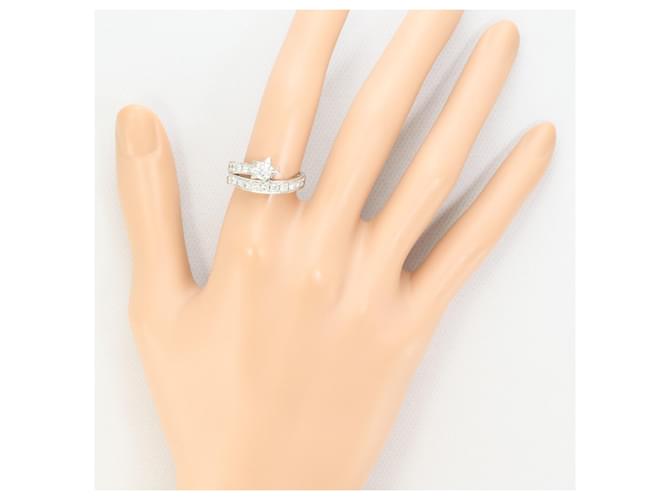 Autre Marque Platin-Diamant-Ring - Ansicht 7
