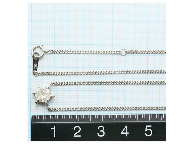 Autre Marque Collana in platino PT850 con diamante da 1.26ct - vista 5