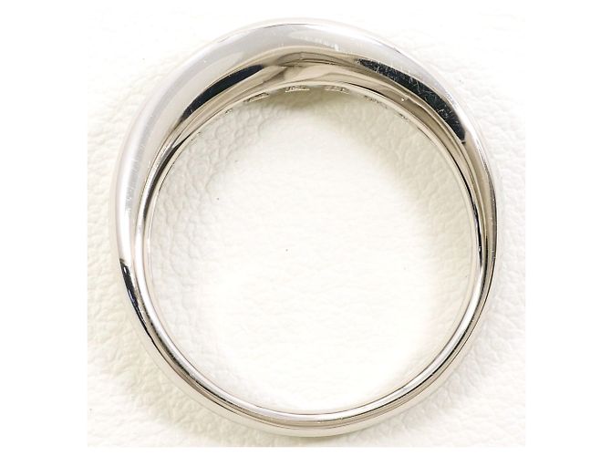 Autre Marque PT900 Platinring mit Diamant - Ansicht 3
