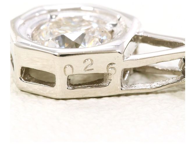Autre Marque PT850 Platin-Halskette mit Diamant - Ansicht 4