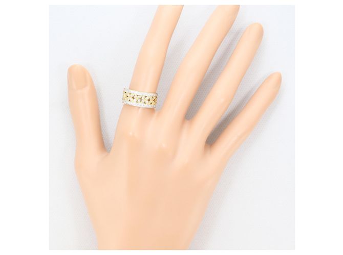 Autre Marque K14 14K Goldring mit Zirkonia Golden - Ansicht 6