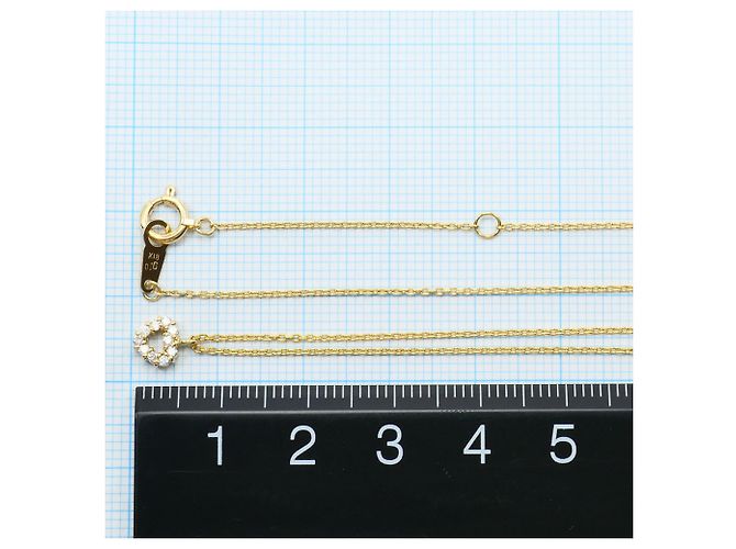 Autre Marque Collana in oro giallo 18K con diamante D'oro - vista 4