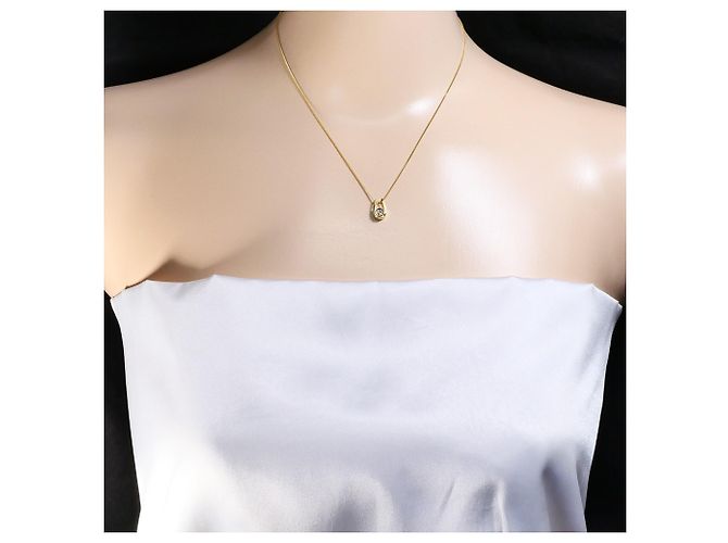 Autre Marque Collana in oro giallo 18K con diamante D'oro - vista 5