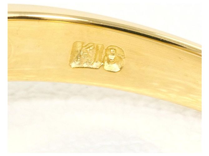 Autre Marque 18K Gelbgold- und Platin-Ring Golden - Ansicht 5
