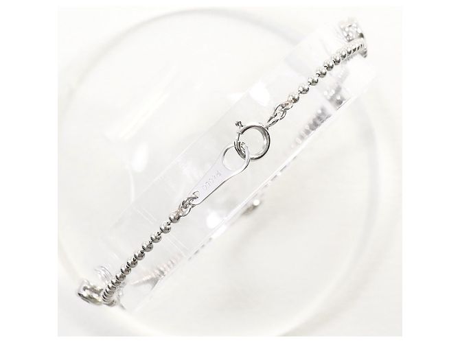 Autre Marque Bracciale con charm in platino PT850 con diamanti - vista 2