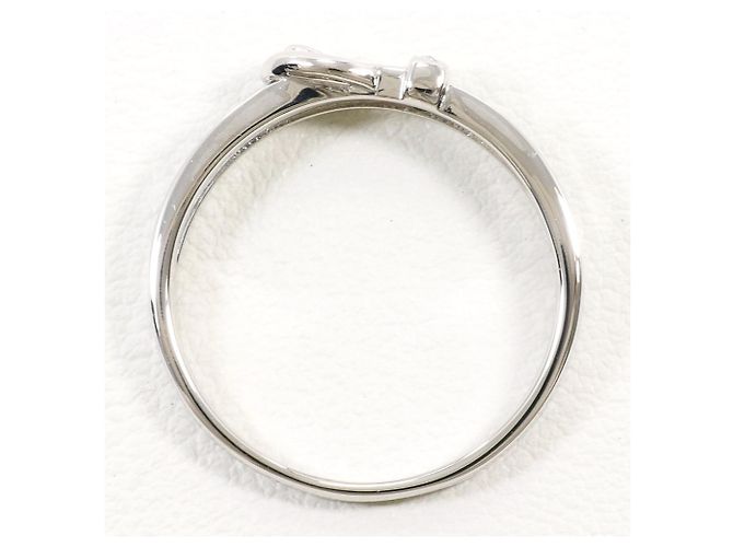 Autre Marque PT900 Platinring mit Diamant - Ansicht 2