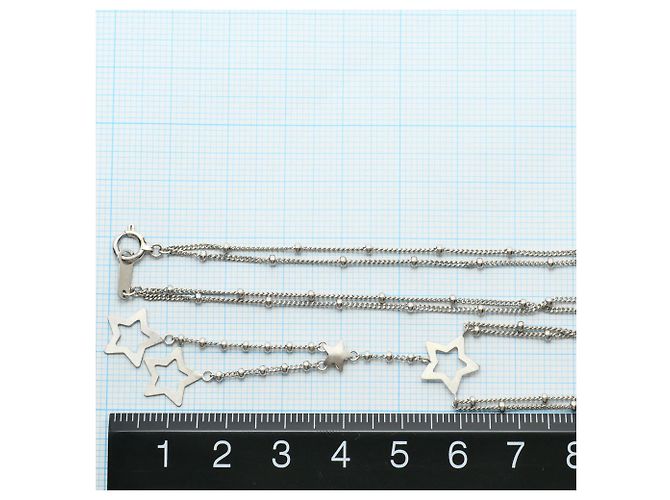 Autre Marque Collana in oro bianco 18K D'oro - vista 4