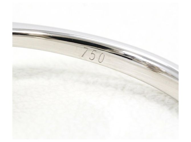 Autre Marque 18K Weißgold-Ring mit Diamant Golden - Ansicht 4