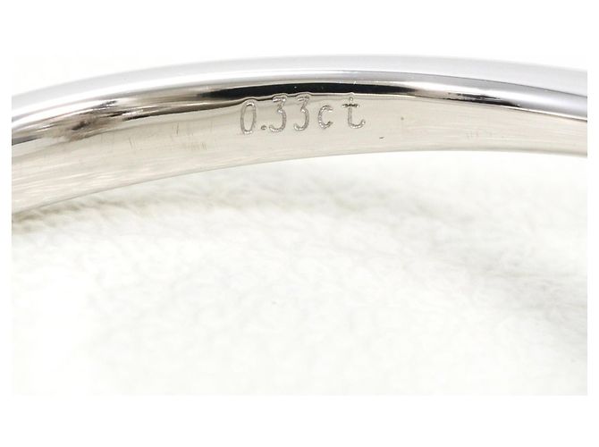 Autre Marque 18K Weißgold-Ring mit Diamant Golden - Ansicht 5