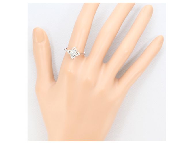 Autre Marque 18K Weißgold-Ring mit Diamant Golden - Ansicht 6