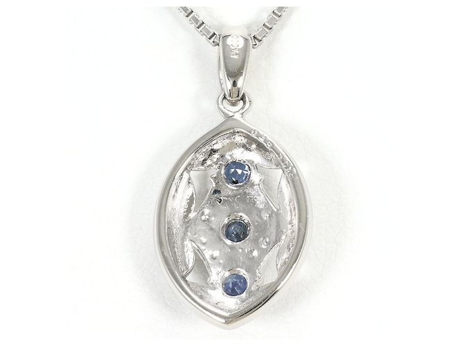Autre Marque Collana in platino con alexandrite e diamante - vista 4