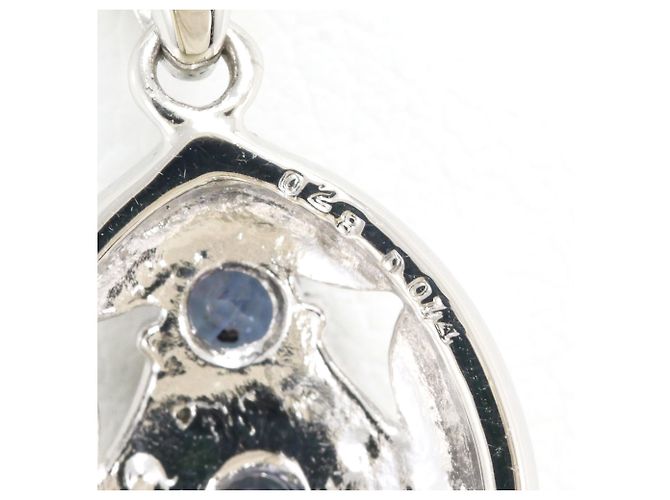 Autre Marque Collana in platino con alexandrite e diamante - vista 5