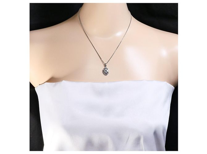 Autre Marque Collana in platino con alexandrite e diamante - vista 7