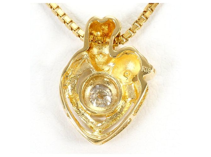 Autre Marque Collana in oro giallo 18K con diamante D'oro - vista 3