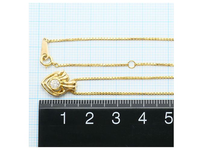 Autre Marque Collana in oro giallo 18K con diamante D'oro - vista 5