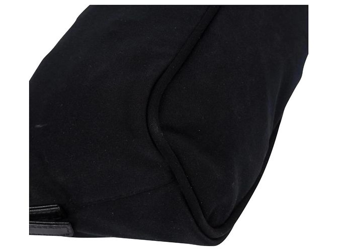 Fendi Baguette Borsa in Nylon Nero - vista 6