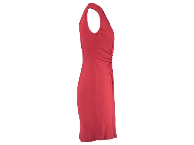 Rotes Midi-Kleid Alberta Ferretti - Ansicht 2