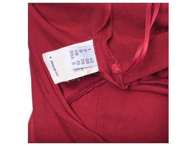 Rotes Midi-Kleid Alberta Ferretti - Ansicht 7