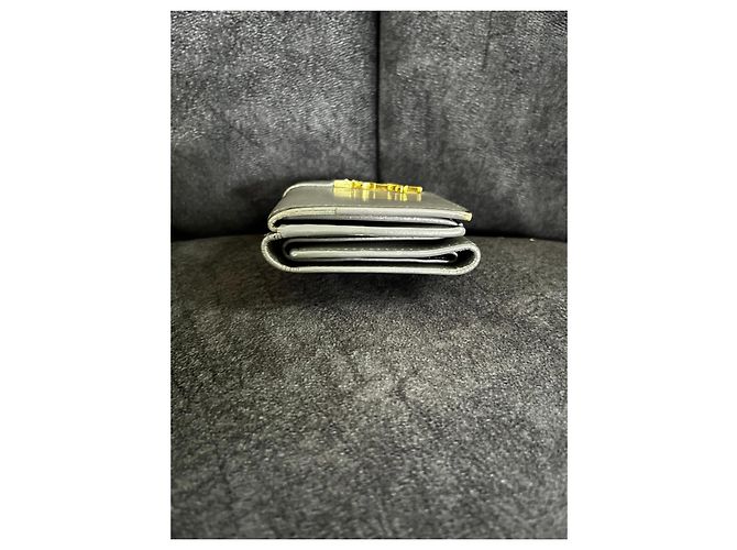 Saint Laurent Cassandra Trifold Geldbörse Grau - Ansicht 4