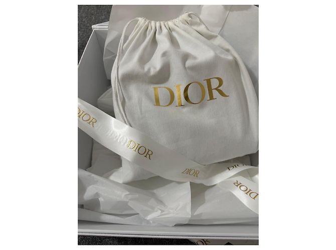 Dior Lady Dior My ABCDior Cannage Lederhandtasche Schwarz - Ansicht 18