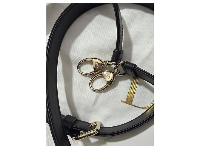 Dior Lady Dior My ABCDior Cannage Lederhandtasche Schwarz - Ansicht 5