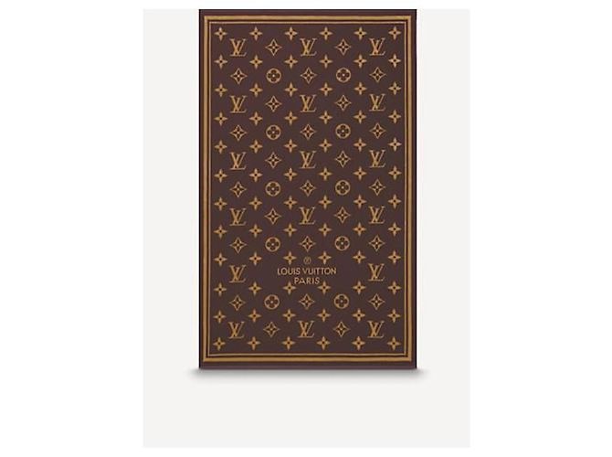 Asciugamano da spiaggia Louis Vuitton Monogram Marrone - vista 5