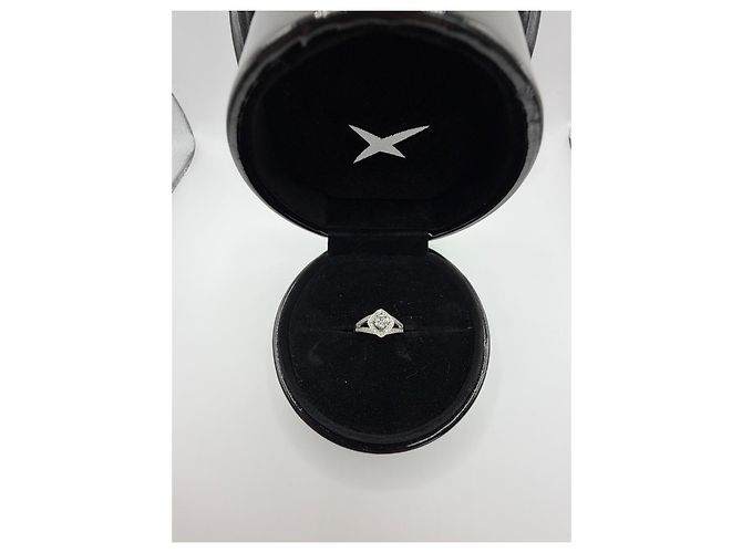Anello Mauboussin in oro bianco 18K e diamanti - vista 2