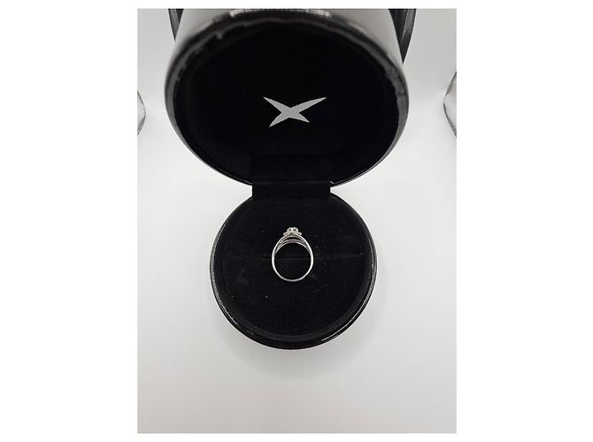 Anello Mauboussin in oro bianco 18K e diamanti - vista 4