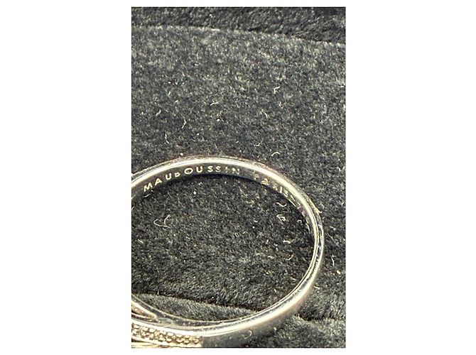 Anello Mauboussin in oro bianco 18K e diamanti - vista 6