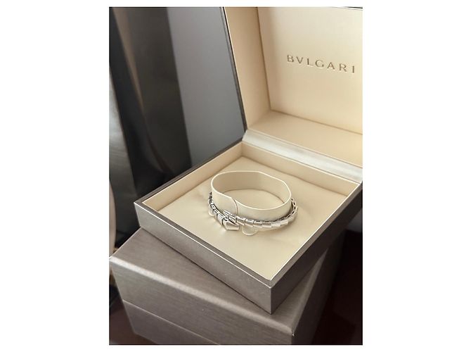 Bulgari Bracciale Bvlgari Serpenti Viper in oro bianco Argento - vista 11