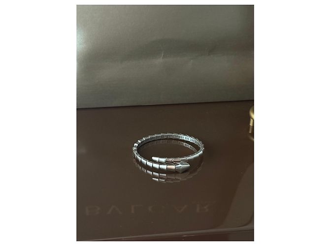 Bulgari Bracciale Bvlgari Serpenti Viper in oro bianco Argento - vista 14
