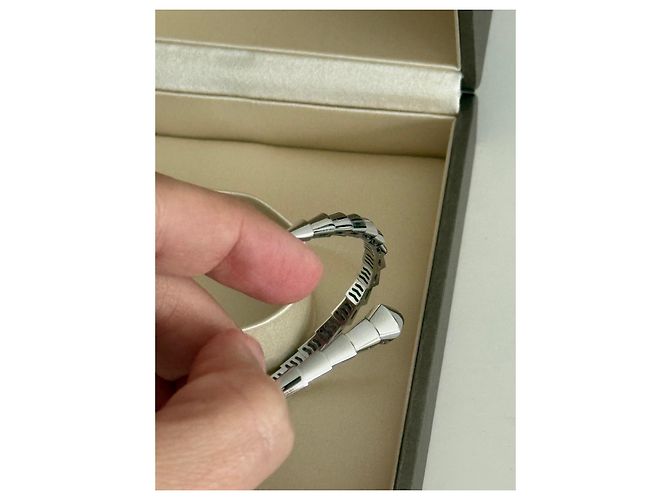 Bulgari Bracciale Bvlgari Serpenti Viper in oro bianco Argento - vista 18
