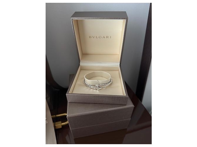 Bulgari Bracciale Bvlgari Serpenti Viper in oro bianco Argento - vista 7