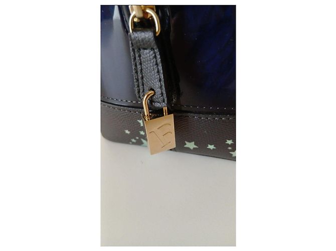 Bolso Furla Candy Stardust de PVC azul - vista 6
