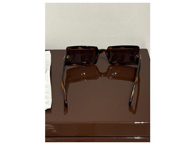 Gafas de sol Chanel Carey Castaño - vista 11