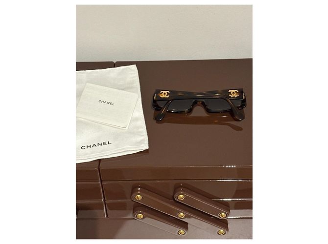 Gafas de sol Chanel Carey Castaño - vista 2