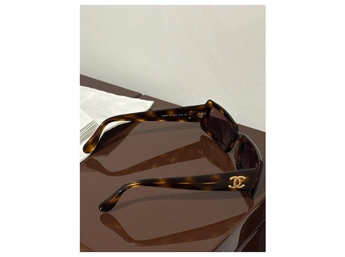 Gafas de sol Chanel Carey Castaño - vista 5