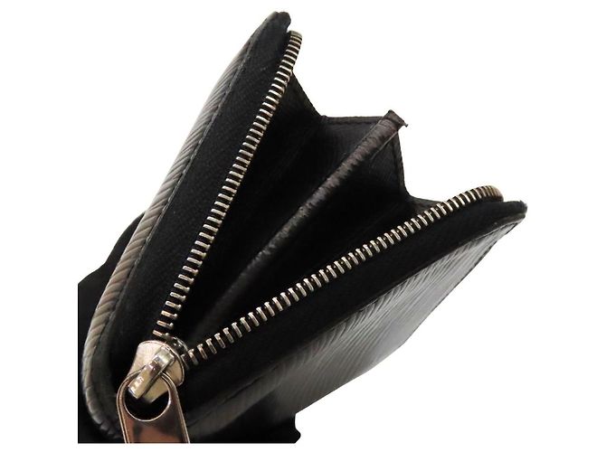 Louis Vuitton Monedero Zippy Coin Purse Epi Negro - vista 12