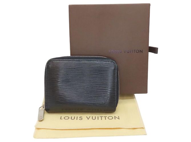 Louis Vuitton Monedero Zippy Coin Purse Epi Negro - vista 13