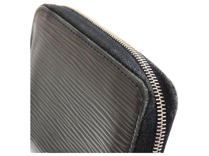 Louis Vuitton Monedero Zippy Coin Purse Epi Negro - vista 9
